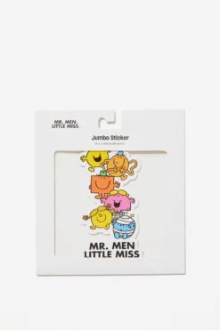 Typo Stickers & Washi Tape Mr. Men Jumbo Sticker