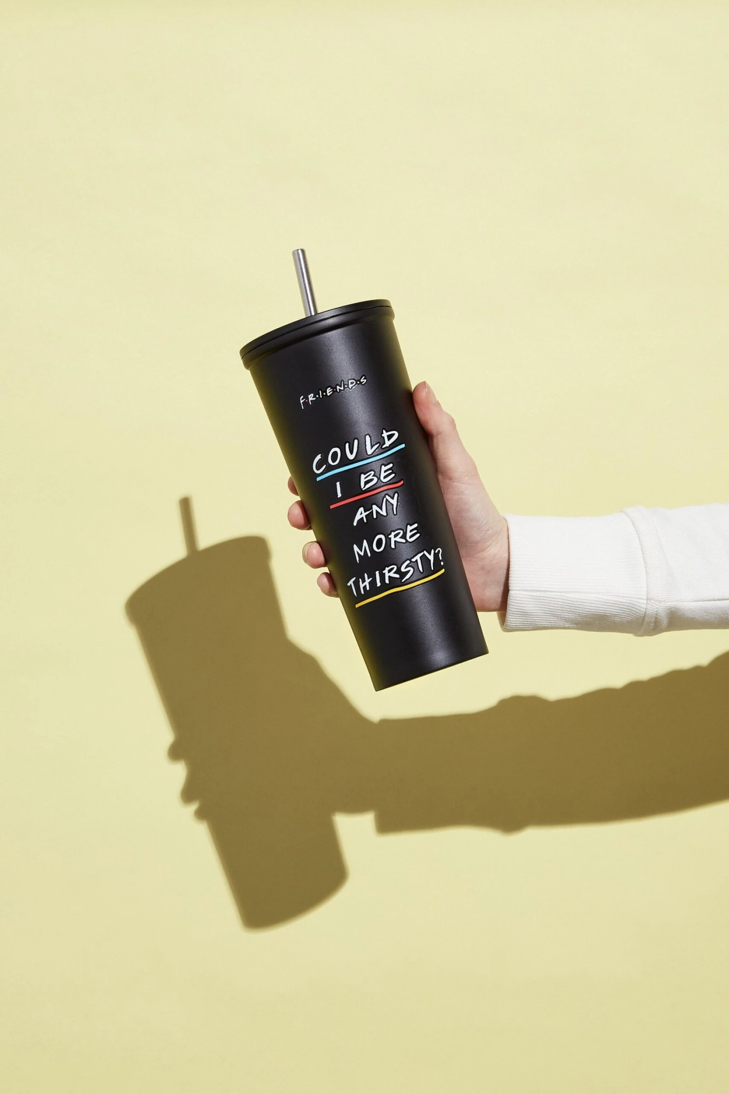 Typo Drink Bottles Friends Metal Smoothie Cup 4 Typo Drink Bottles Friends Metal Smoothie Cup - Image 2