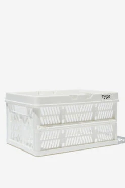 Typo Home Storage Large Foldable Storage Crate