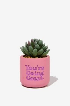 Typo Planters & Vases Tiny Planter With Plant