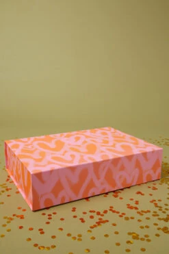 Typo Wrapping Paper & Gift Bags Flat Pack Box Large