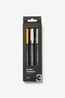 Typo Pens & Markers So Fine Fineliner 3Pk -Typo 1684431 06 1