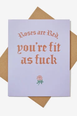 Typo Cards Love Card